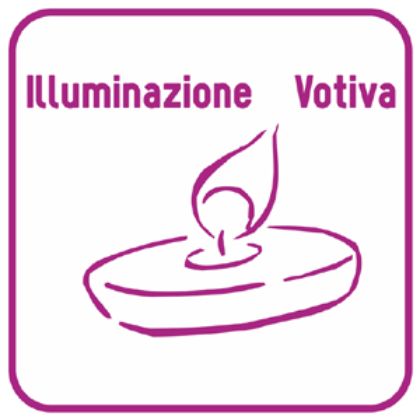 Avviso illuminazione votiva Avviso illuminazione votiva